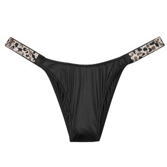 Victoria's Secret Very Sexy Brazilian Shine Strap Panty NWT High Cut Leg - Picture 1 of 8